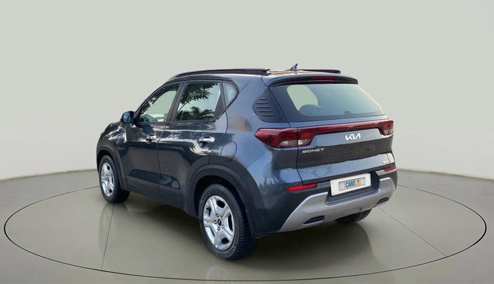 2021 KIA SONET HTK PLUS 1.0 IMT, Petrol, Manual, 1,07,358 km, Left Back Diagonal