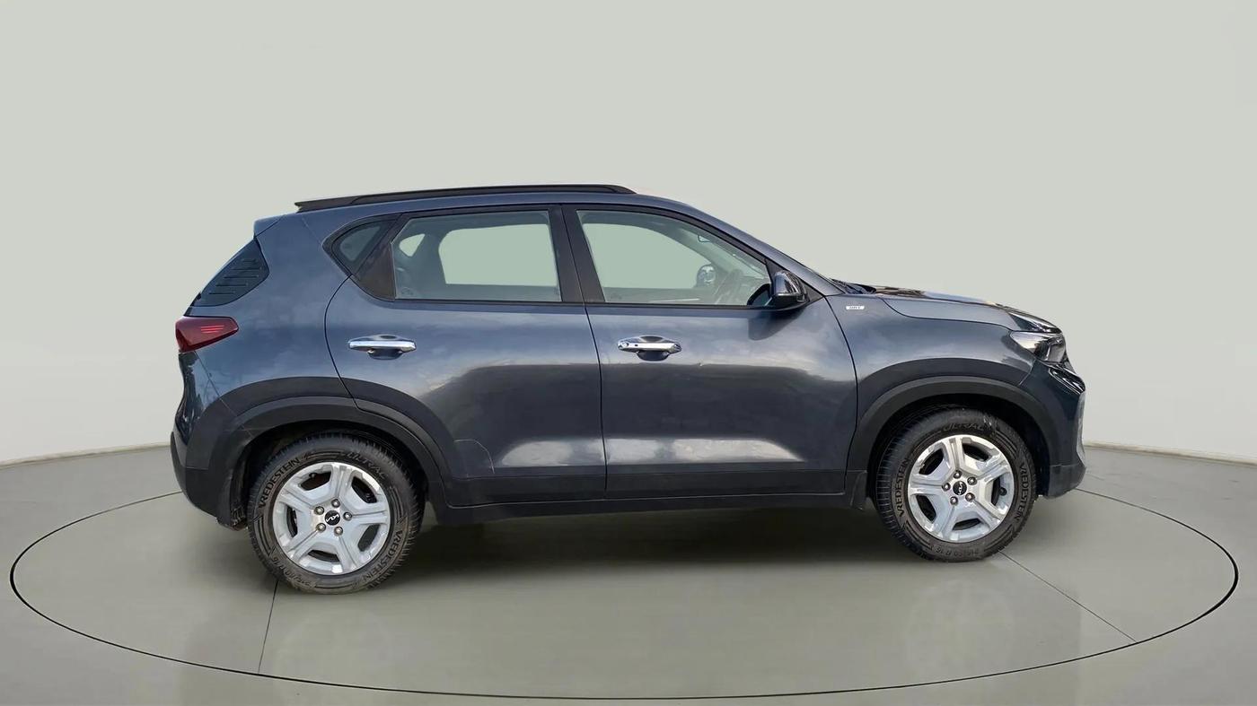 2021 KIA SONET HTK PLUS 1.0 IMT, Petrol, Manual, 1,07,370 km, Right Side View