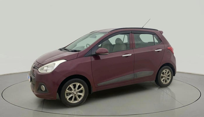 2015 Hyundai Grand i10 ASTA (O) 1.2 KAPPA VTVT, Petrol, Manual, 30,486 km, Left Front Diagonal
