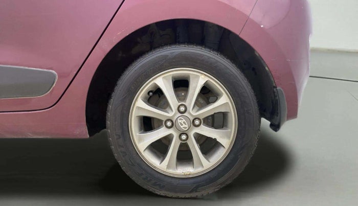 2015 Hyundai Grand i10 ASTA (O) 1.2 KAPPA VTVT, Petrol, Manual, 30,486 km, Left Rear Wheel