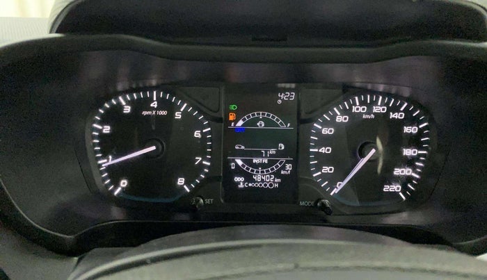2021 Tata ALTROZ XT PETROL, Petrol, Manual, 48,401 km, Odometer Image