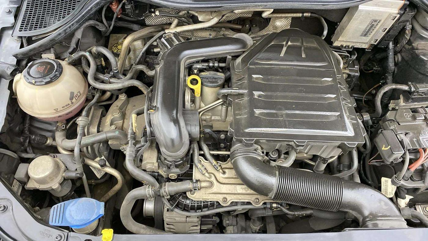 2021 Skoda Rapid STYLE AT TSI, Petrol, Automatic, 27,336 km, Engine View - Right