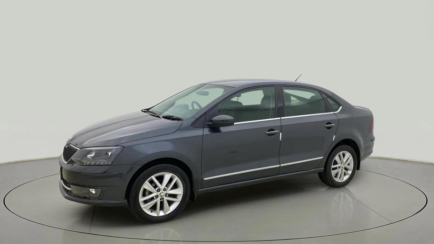 2021 Skoda Rapid STYLE AT TSI, Petrol, Automatic, 27,336 km, Left Front Diagonal