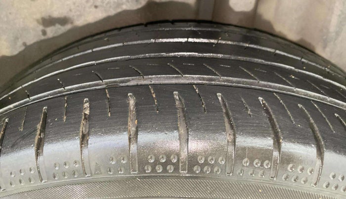 2021 Skoda Rapid STYLE AT TSI, Petrol, Automatic, 27,336 km, Left Rear Tyre Tread
