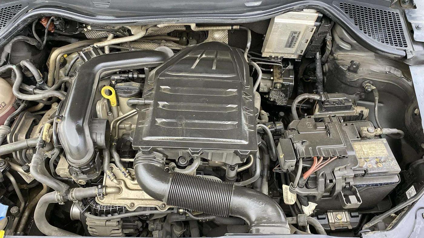 2021 Skoda Rapid STYLE AT TSI, Petrol, Automatic, 27,336 km, Engine View - Left