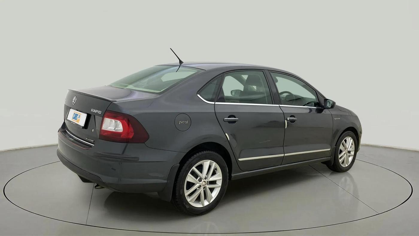 2021 Skoda Rapid STYLE AT TSI, Petrol, Automatic, 27,336 km, Right Back Diagonal