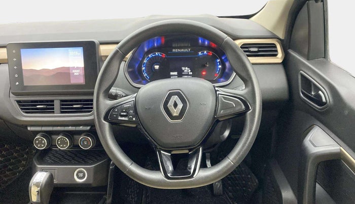2023 Renault Kiger RXT (O) AMT, Petrol, Automatic, 7,273 km, Steering Wheel Close Up