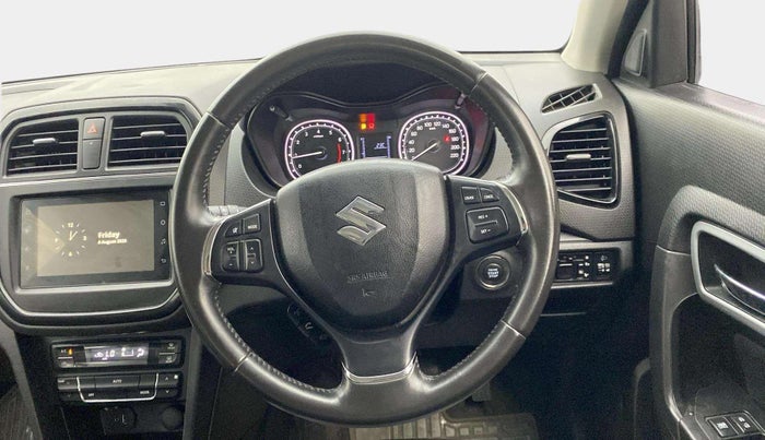 2021 Maruti Vitara Brezza ZXI PLUS DUAL TONE, Petrol, Manual, 59,388 km, Steering Wheel Close Up