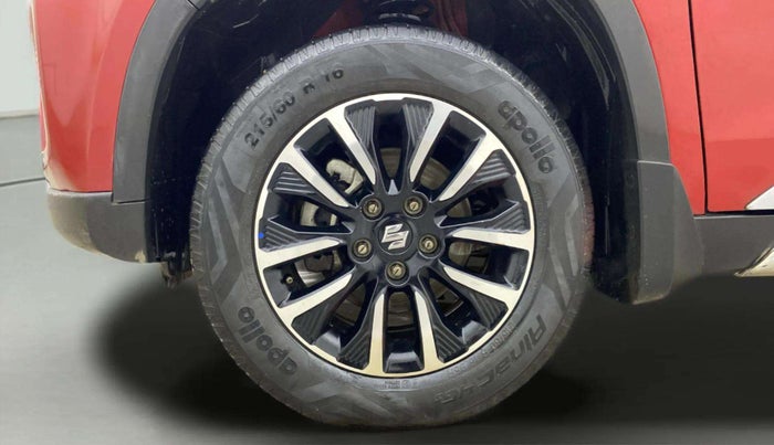 2021 Maruti Vitara Brezza ZXI PLUS DUAL TONE, Petrol, Manual, 59,388 km, Left Front Wheel