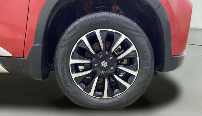 2021 Maruti Vitara Brezza ZXI PLUS DUAL TONE, Petrol, Manual, 59,388 km, Right Front Wheel