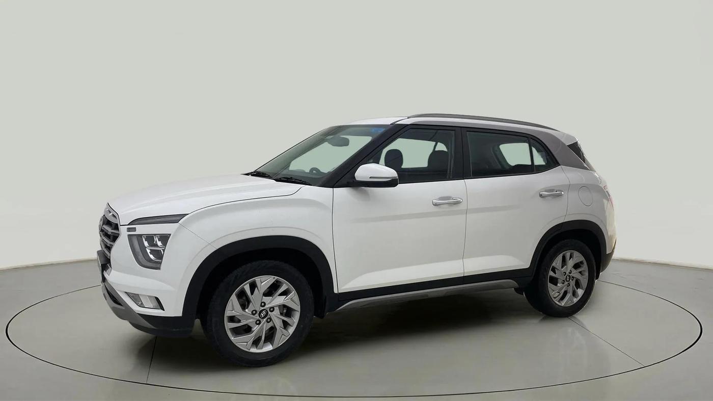 2021 Hyundai Creta SX 1.5 PETROL, Petrol, Manual, 59,339 km, Left Front Diagonal
