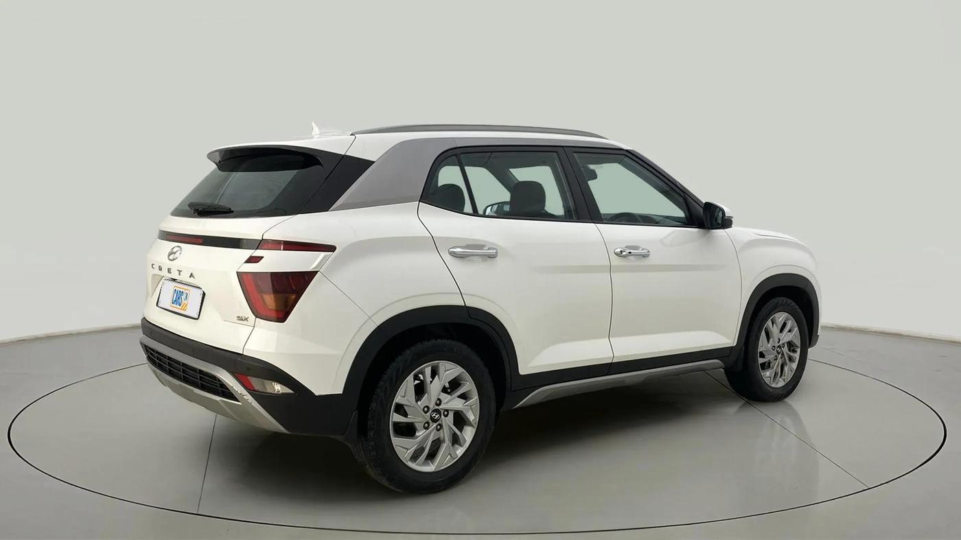 2021 Hyundai Creta SX 1.5 PETROL, Petrol, Manual, 59,339 km, Right Back Diagonal