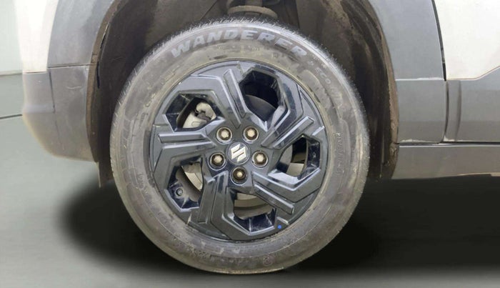 2023 Maruti BREZZA ZXI S-CNG, CNG, Manual, 26,647 km, Left Front Wheel