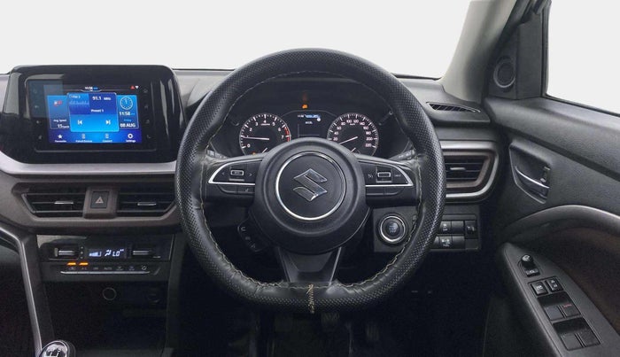 2023 Maruti BREZZA ZXI S-CNG, CNG, Manual, 26,647 km, Steering Wheel Close Up