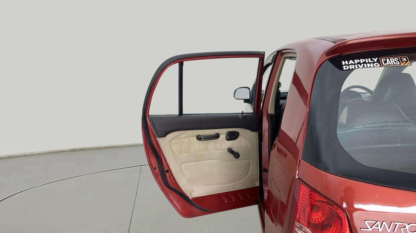 2013 Hyundai Santro Xing GLS, Petrol, Manual, 78,489 km, LHS Rear Door