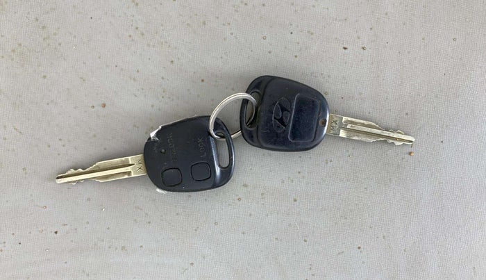 2013 Hyundai Santro Xing GLS, Petrol, Manual, 78,489 km, Key Close Up