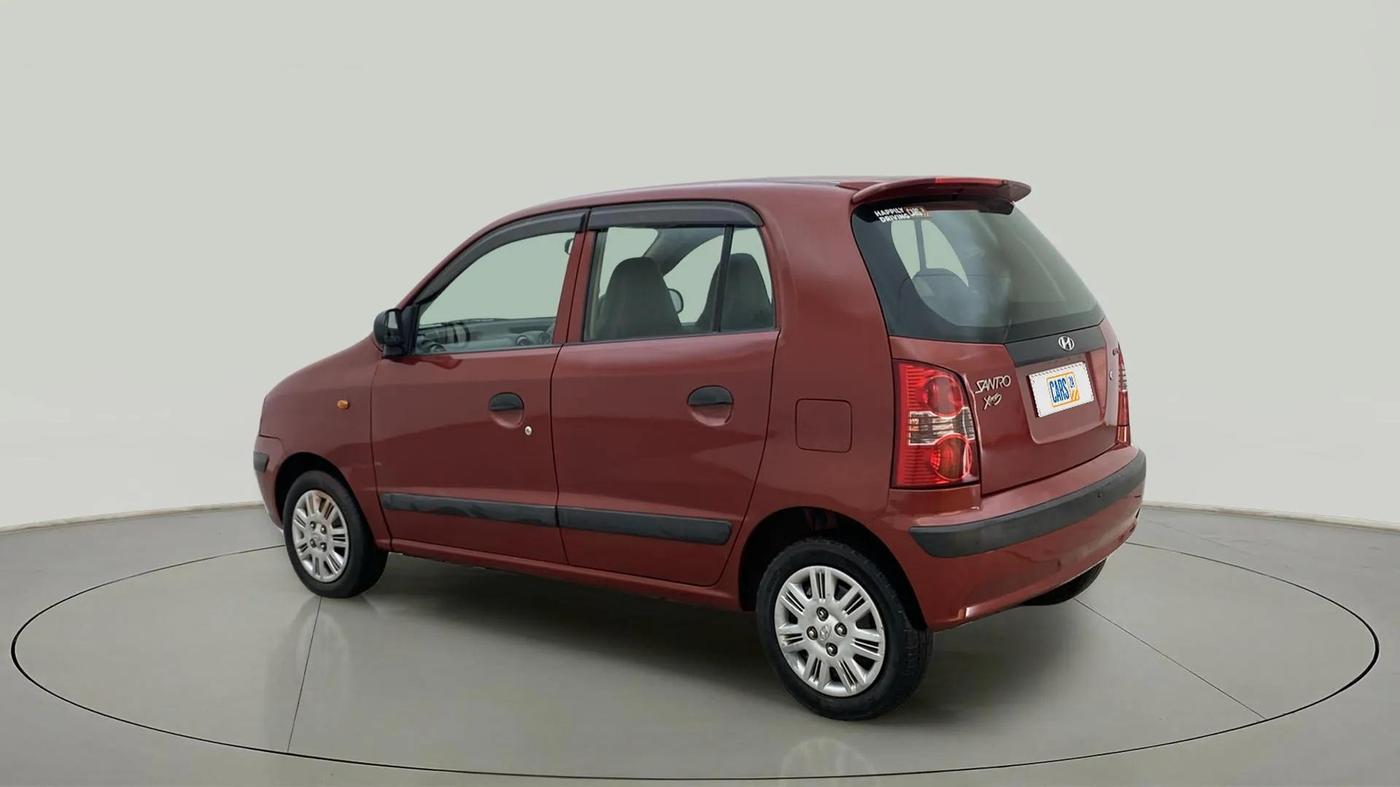 2013 Hyundai Santro Xing GLS, Petrol, Manual, 78,489 km, Left Back Diagonal