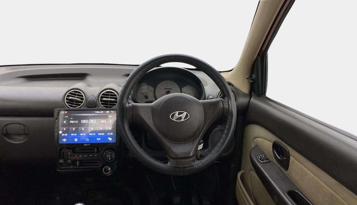 2013 Hyundai Santro Xing GLS, Petrol, Manual, 78,489 km, Steering Wheel Close Up