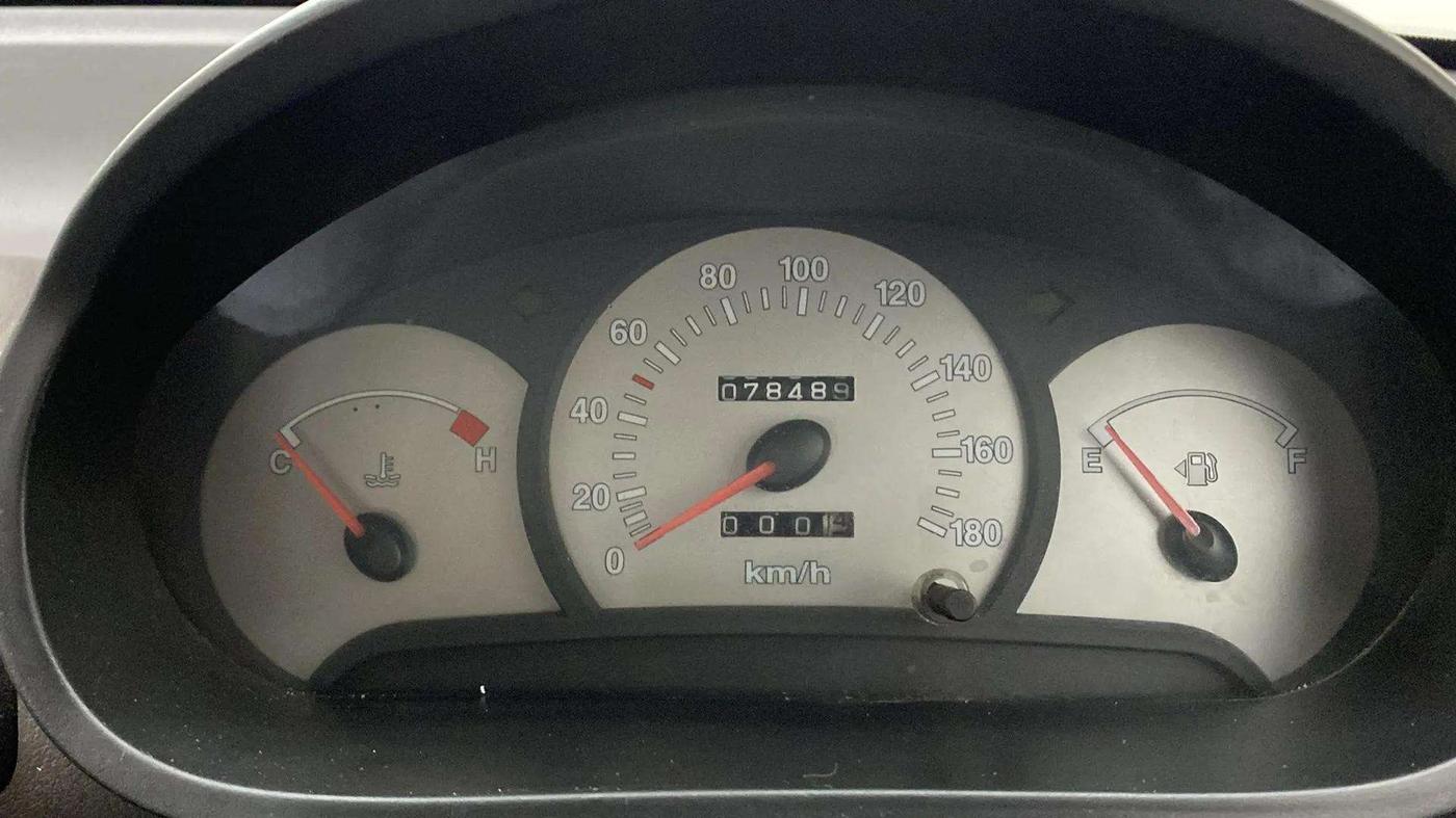 2013 Hyundai Santro Xing GLS, Petrol, Manual, 78,489 km, Odometer Image