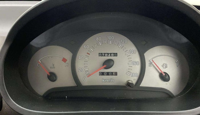 2013 Hyundai Santro Xing GLS, Petrol, Manual, 78,489 km, Odometer Image