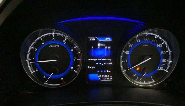 2021 Maruti Baleno ZETA PETROL 1.2, Petrol, Manual, 70,270 km, Odometer Image