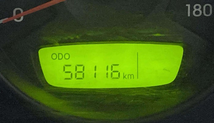2018 Hyundai Eon ERA +, Petrol, Manual, 58,074 km, Odometer Image