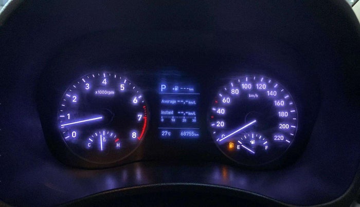 2017 Hyundai Verna 1.6 VTVT SX (O) AT, Petrol, Automatic, 68,736 km, Odometer Image