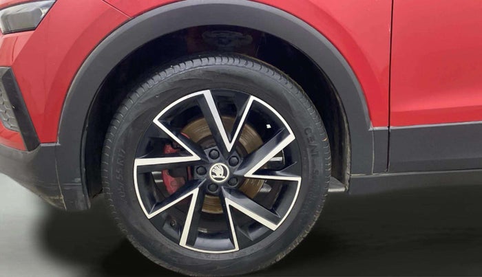 2022 Skoda KUSHAQ MONTE CARLO 1.5L TSI DSG, Petrol, Automatic, 44,266 km, Left Front Wheel