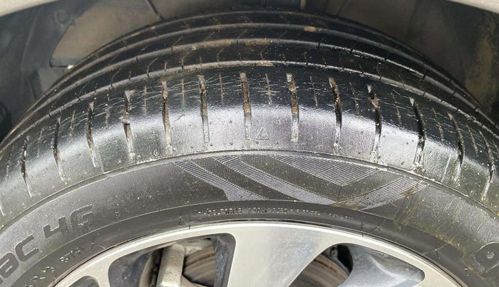 2021 Maruti Baleno ZETA CVT PETROL 1.2, Petrol, Automatic, 15,157 km, Left Front Tyre Tread
