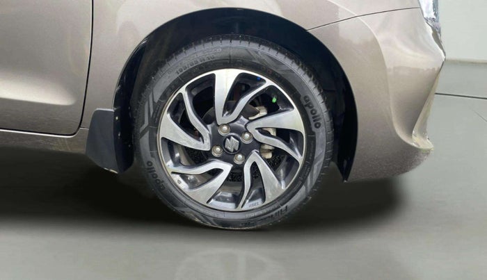 2021 Maruti Baleno ZETA CVT PETROL 1.2, Petrol, Automatic, 15,157 km, Right Front Wheel