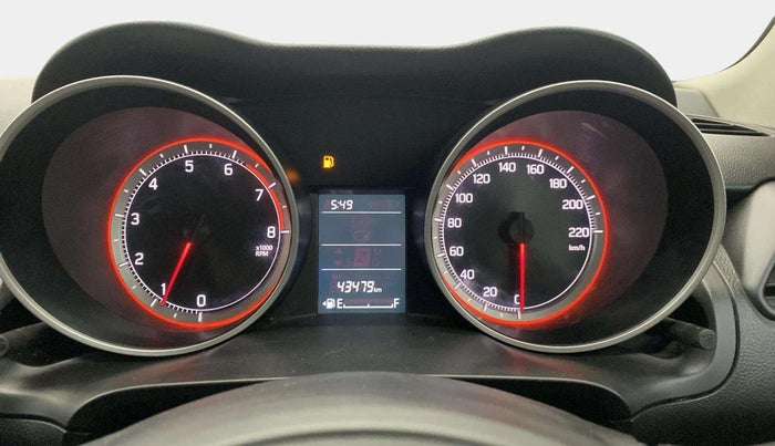 2020 Maruti Swift VXI, Petrol, Manual, 43,468 km, Odometer Image