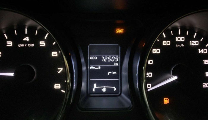2019 Tata NEXON XZ PLUS PETROL, Petrol, Manual, 72,491 km, Odometer Image