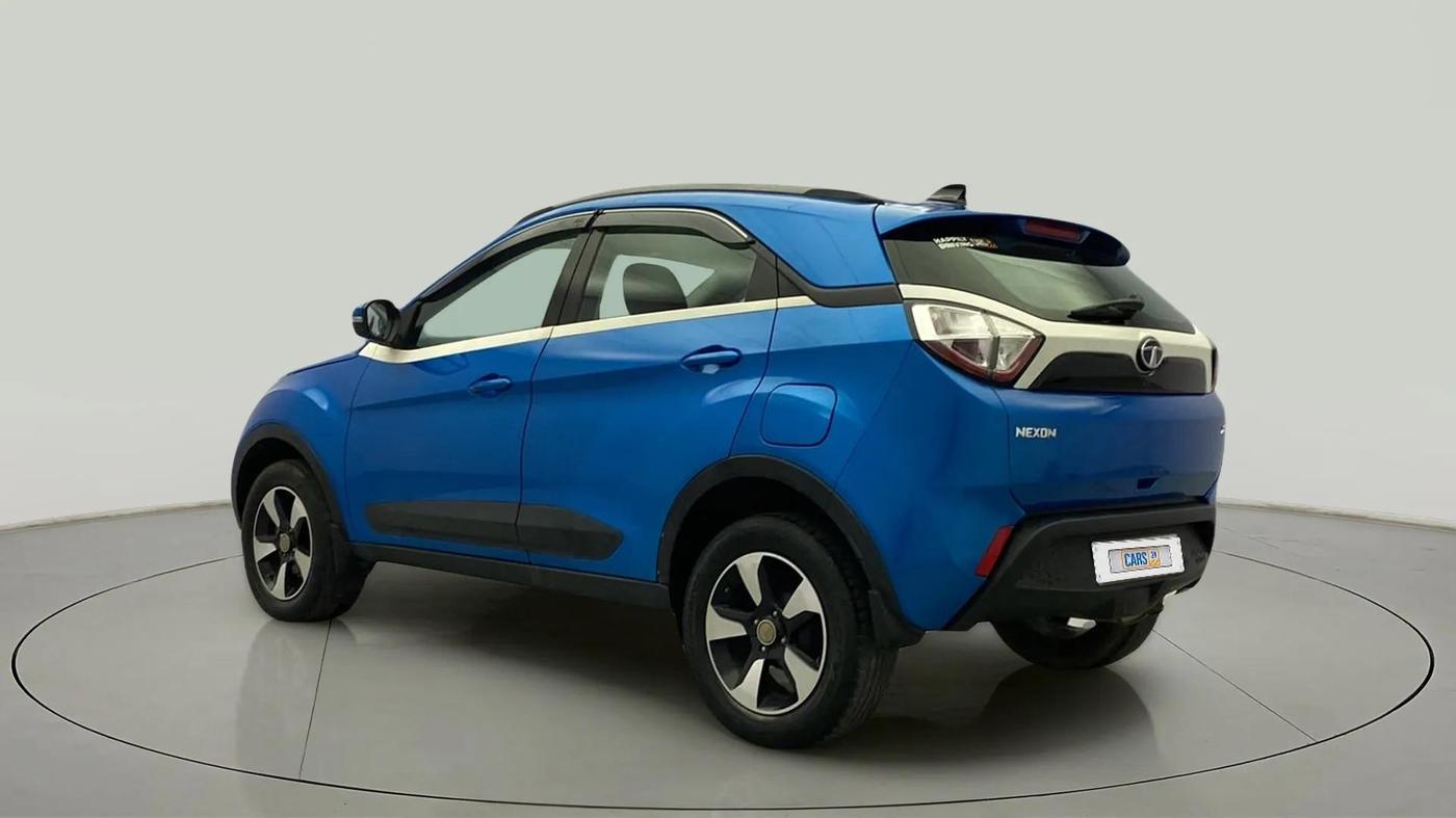 2019 Tata NEXON XZ PLUS PETROL, Petrol, Manual, 72,542 km, Left Back Diagonal