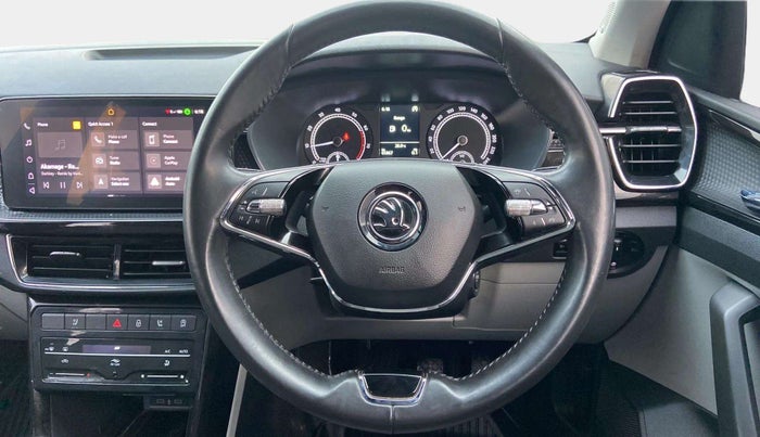 2021 Skoda KUSHAQ STYLE 1.5L TSI MT, Petrol, Manual, 65,849 km, Steering Wheel Close Up
