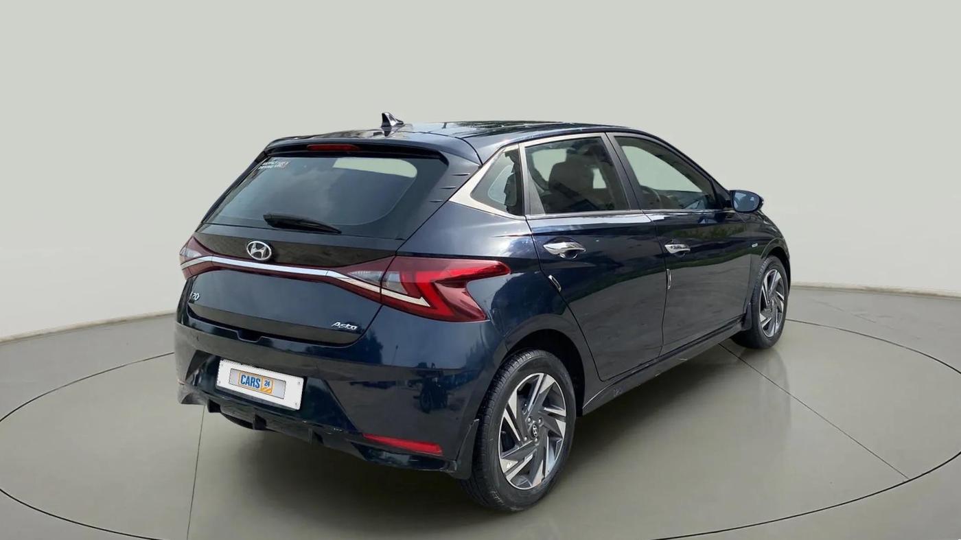 2021 Hyundai NEW I20 ASTA (O) 1.0 TURBO GDI DCT, Petrol, Automatic, 27,483 km, Right Back Diagonal