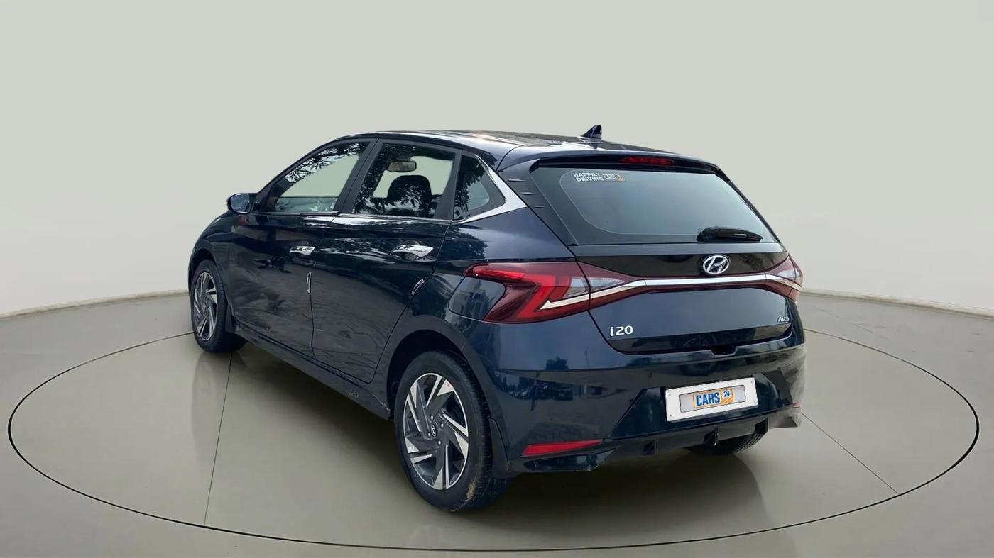 2021 Hyundai NEW I20 ASTA (O) 1.0 TURBO GDI DCT, Petrol, Automatic, 27,483 km, Left Back Diagonal