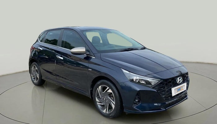 2021 Hyundai NEW I20 ASTA (O) 1.0 TURBO GDI DCT, Petrol, Automatic, 27,464 km, Right Front Diagonal