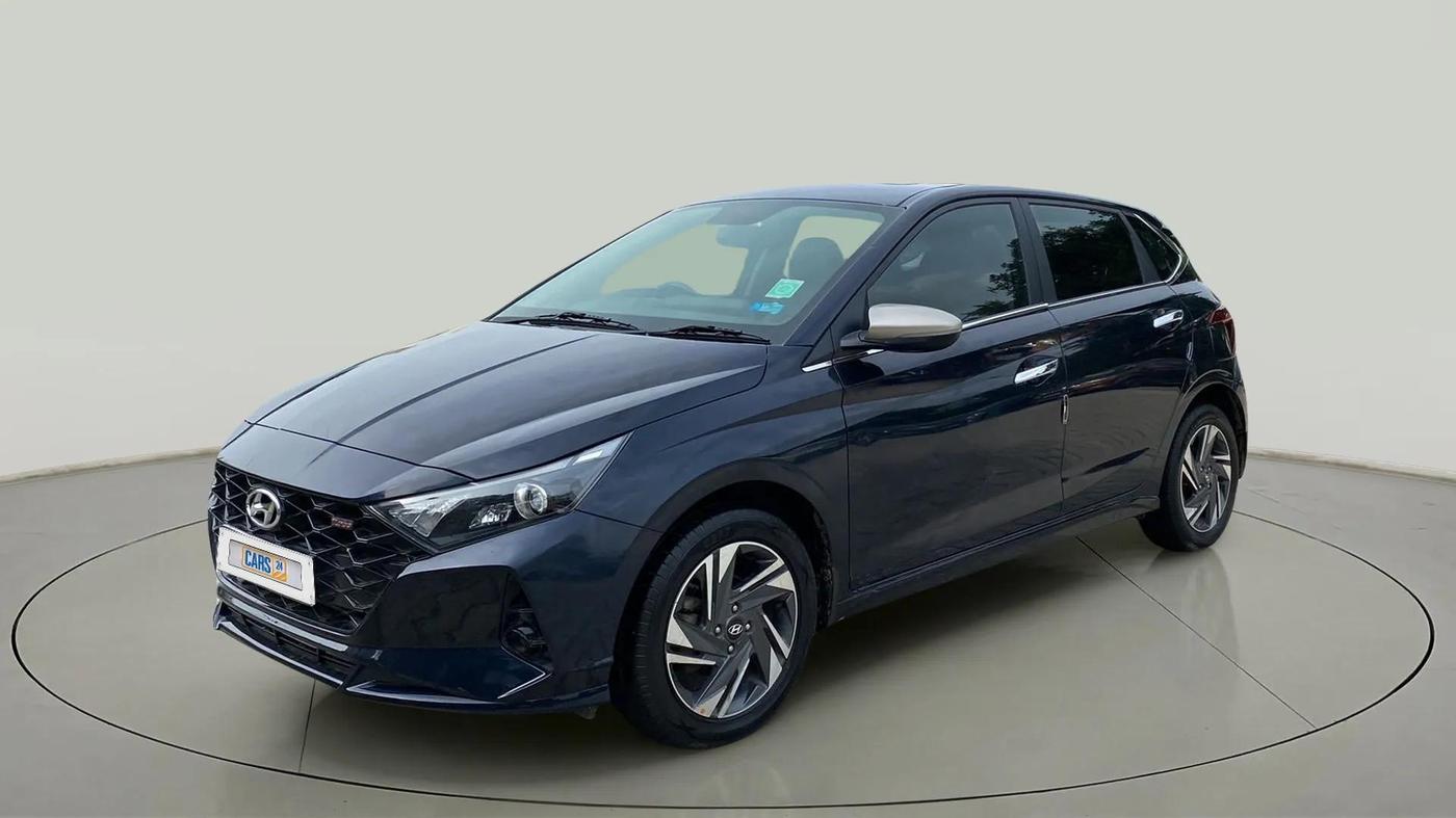 2021 Hyundai NEW I20 ASTA (O) 1.0 TURBO GDI DCT, Petrol, Automatic, 27,483 km, Left Front Diagonal