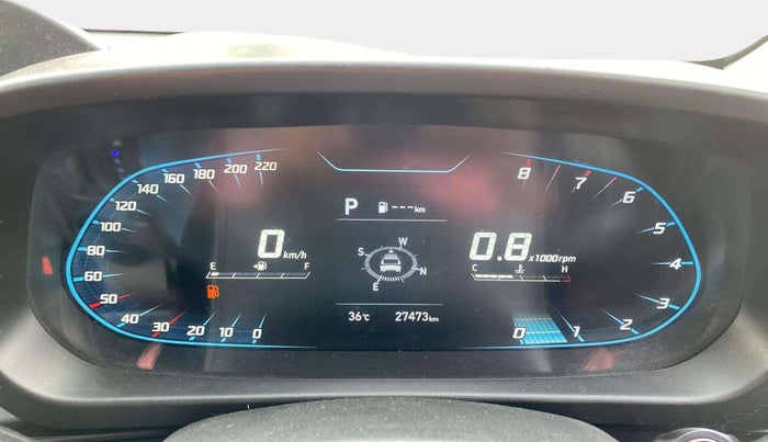 2021 Hyundai NEW I20 ASTA (O) 1.0 TURBO GDI DCT, Petrol, Automatic, 27,464 km, Odometer Image