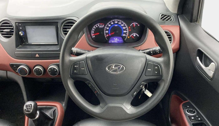 2016 Hyundai Grand i10 1.2 SPORTZ PRIME EDITION VTVT, Petrol, Manual, 56,445 km, Steering Wheel Close Up