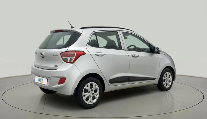 2013 Hyundai Grand i10 SPORTZ 1.2 KAPPA VTVT, Petrol, Manual, 53,646 km, Right Back Diagonal