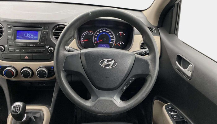 2013 Hyundai Grand i10 SPORTZ 1.2 KAPPA VTVT, Petrol, Manual, 53,646 km, Steering Wheel Close Up