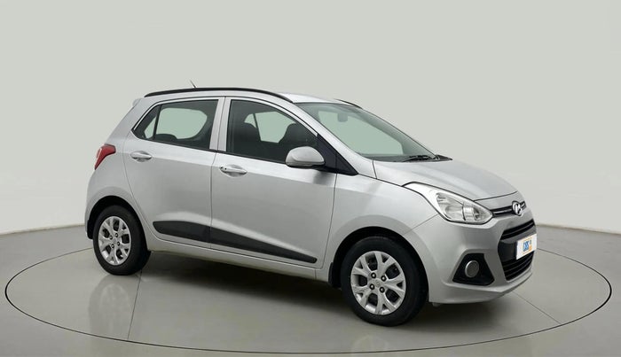 2013 Hyundai Grand i10 SPORTZ 1.2 KAPPA VTVT, Petrol, Manual, 53,646 km, Right Front Diagonal