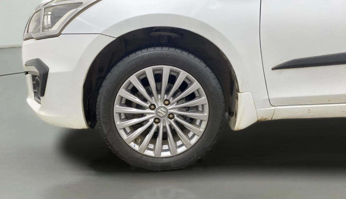 2017 Maruti Ciaz ALPHA 1.4 PETROL, Petrol, Manual, 1,29,079 km, Left Front Wheel