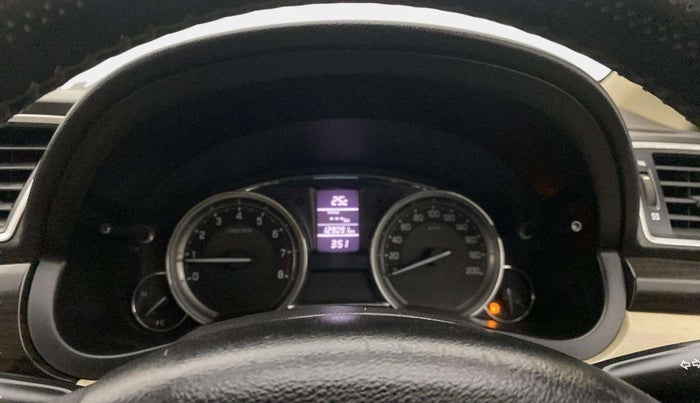 2017 Maruti Ciaz ALPHA 1.4 PETROL, Petrol, Manual, 1,29,079 km, Odometer Image