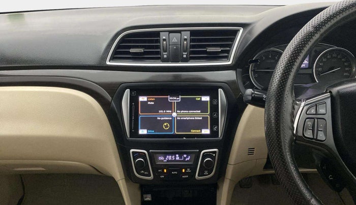 2017 Maruti Ciaz ALPHA 1.4 PETROL, Petrol, Manual, 1,29,079 km, Air Conditioner