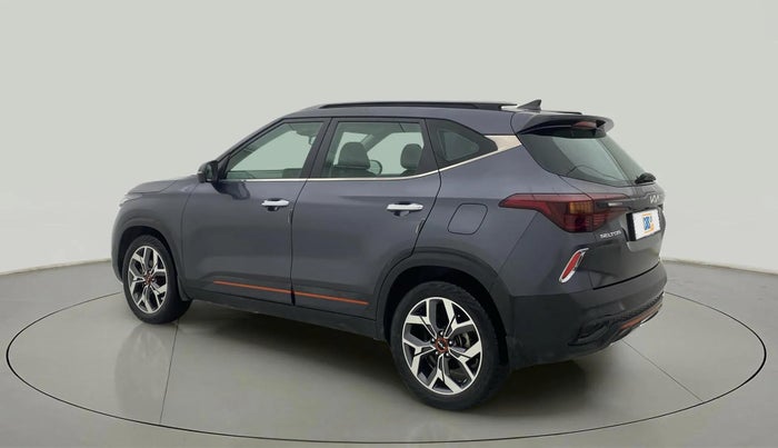 2022 KIA SELTOS X LINE 1.4 PETROL DCT, Petrol, Automatic, 43,382 km, Left Back Diagonal