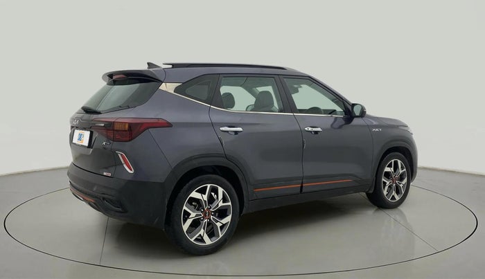 2022 KIA SELTOS X LINE 1.4 PETROL DCT, Petrol, Automatic, 43,382 km, Right Back Diagonal