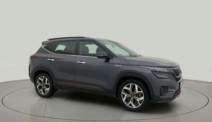 2022 KIA SELTOS X LINE 1.4 PETROL DCT, Petrol, Automatic, 43,382 km, Right Front Diagonal