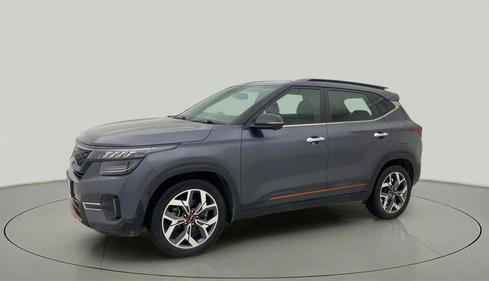 2022 KIA SELTOS X LINE 1.4 PETROL DCT, Petrol, Automatic, 43,382 km, Left Front Diagonal
